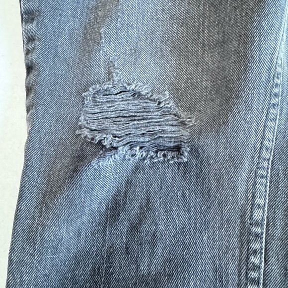 FREE PEOPLE We The Free Blossom Rigid High Rise Skinny Jeans in Black Sz. 27 - Picture 9 of 14